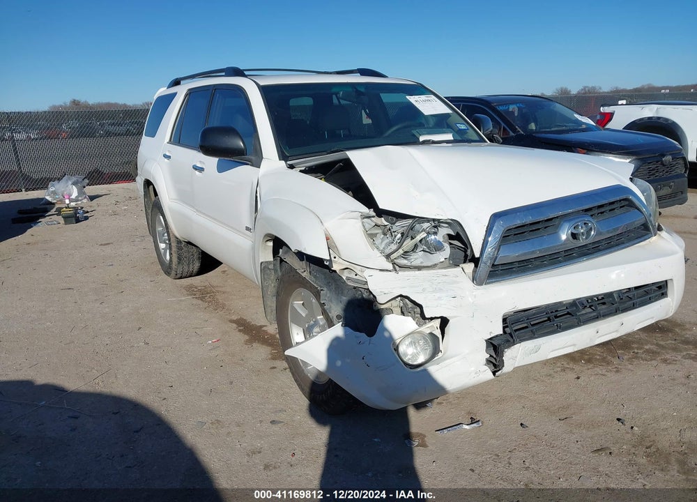 2007 TOYOTA 4RUNNER SR5 V6 VIN: JTEZU14R178075338