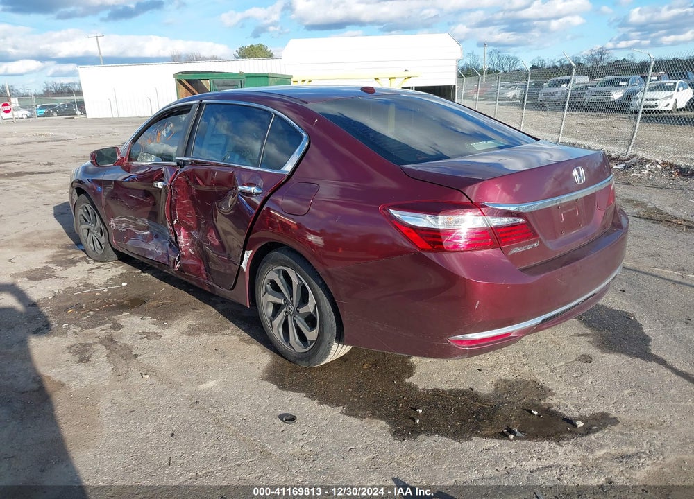 2016 HONDA ACCORD EX-L VIN: 1HGCR2F83GA158110