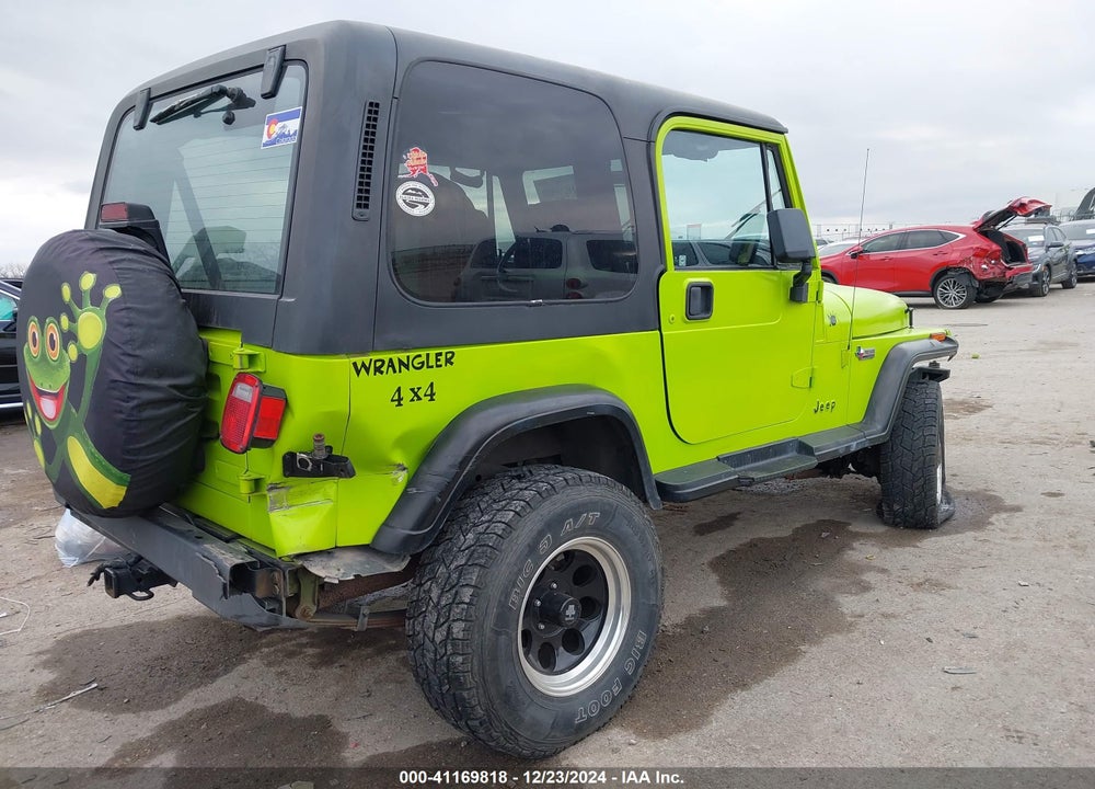 1995 JEEP WRANGLER / YJ SE VIN: 1J4FY29S3SP237234
