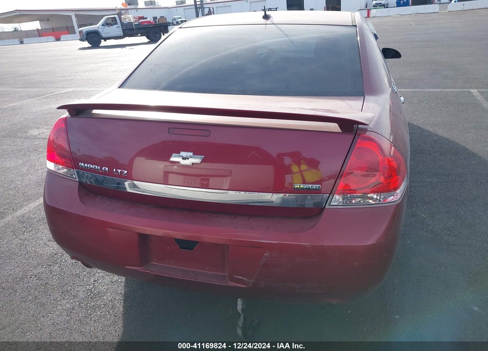 2009 CHEVROLET IMPALA LTZ VIN: 2G1WU57M891139369