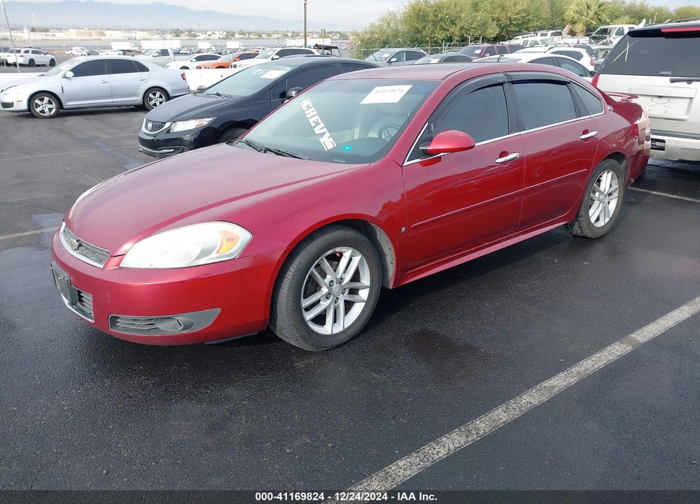 2009 CHEVROLET IMPALA LTZ VIN: 2G1WU57M891139369