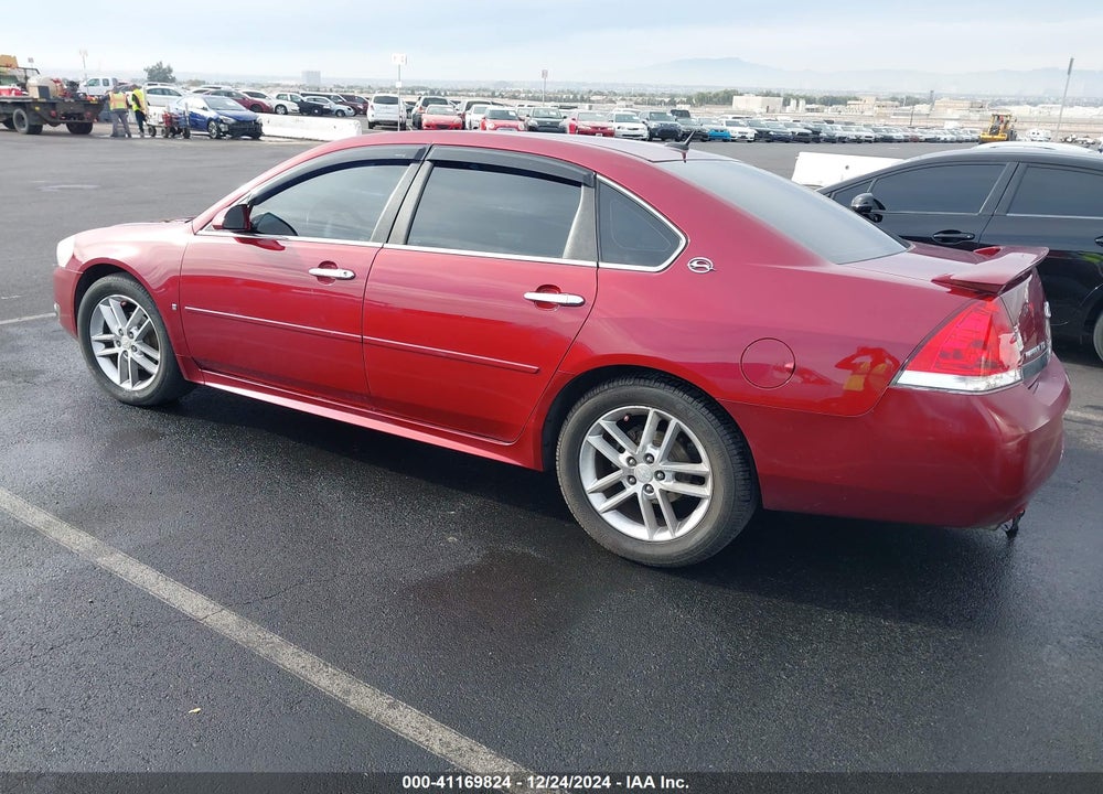2009 CHEVROLET IMPALA LTZ VIN: 2G1WU57M891139369