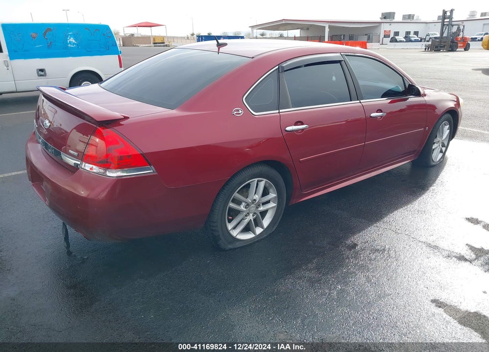 2009 CHEVROLET IMPALA LTZ VIN: 2G1WU57M891139369