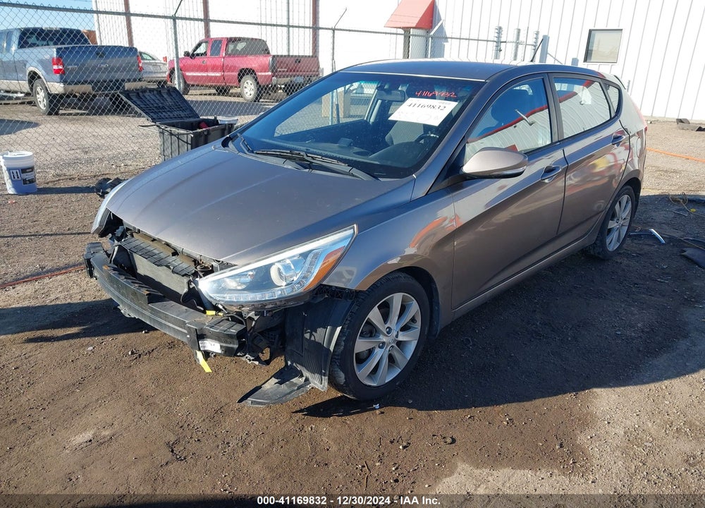 2014 HYUNDAI ACCENT SE VIN: KMHCU5AE3EU189425