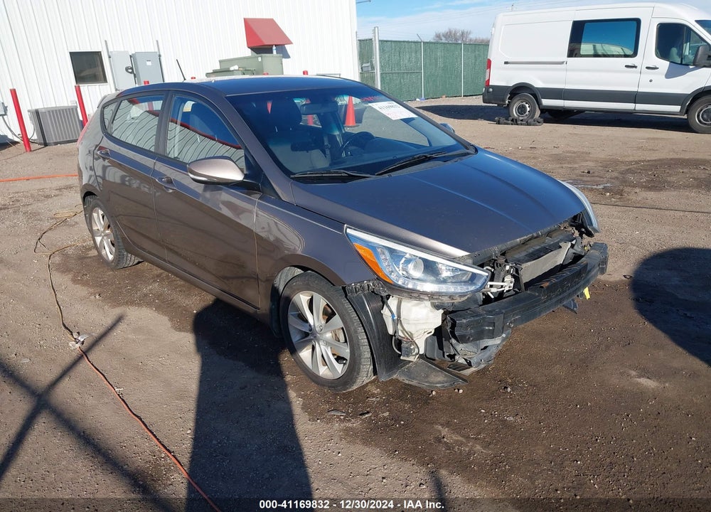 2014 HYUNDAI ACCENT SE VIN: KMHCU5AE3EU189425