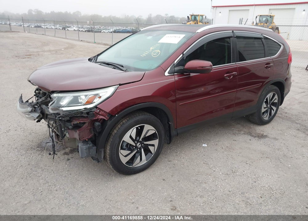 2016 HONDA CR-V TOURING VIN: 5J6RM3H94GL010677