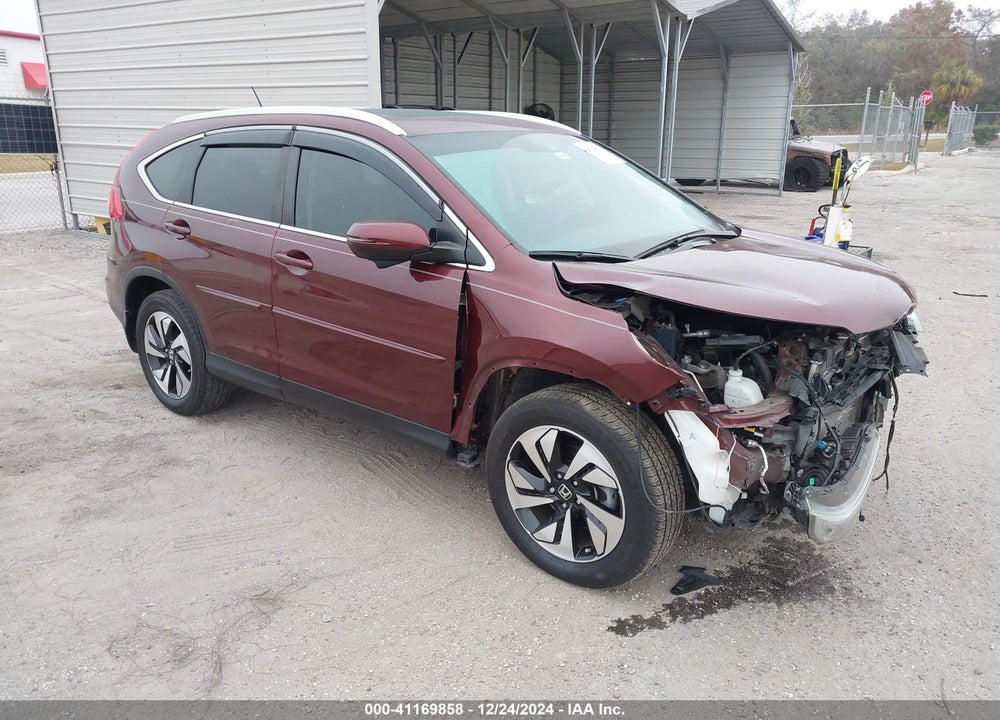2016 HONDA CR-V TOURING VIN: 5J6RM3H94GL010677