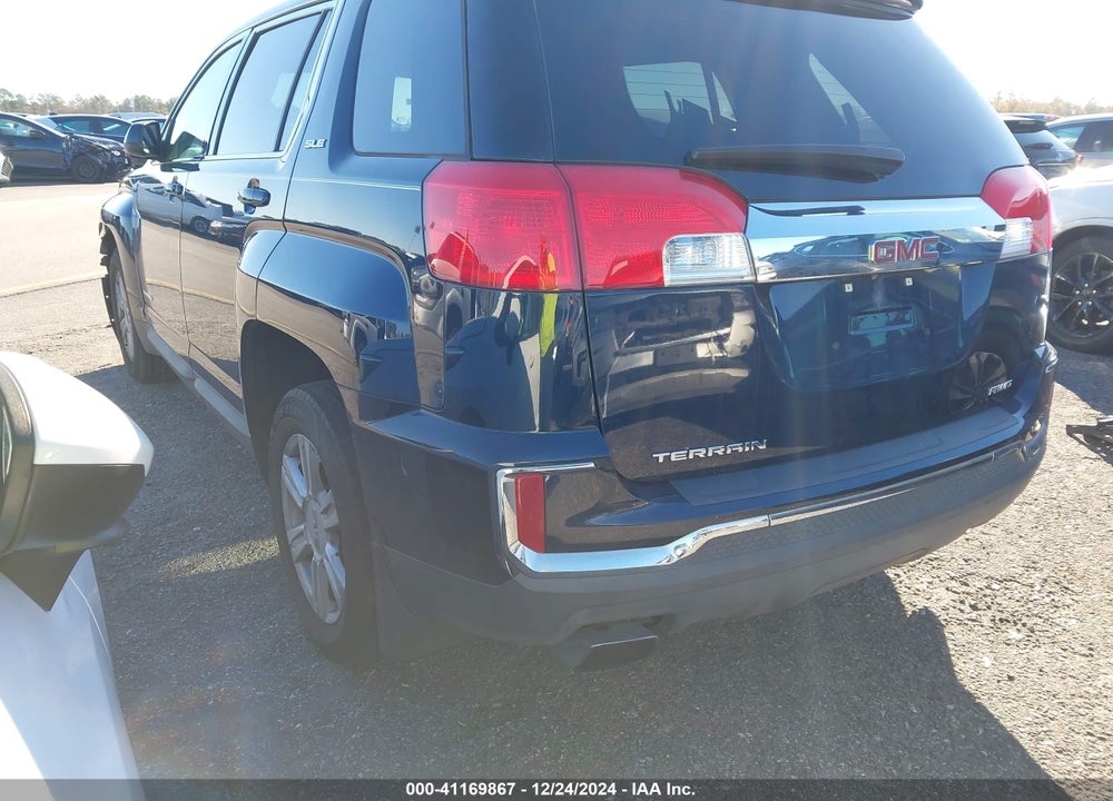 2016 GMC TERRAIN SLE-2 VIN: 2GKFLTEK8G6243347