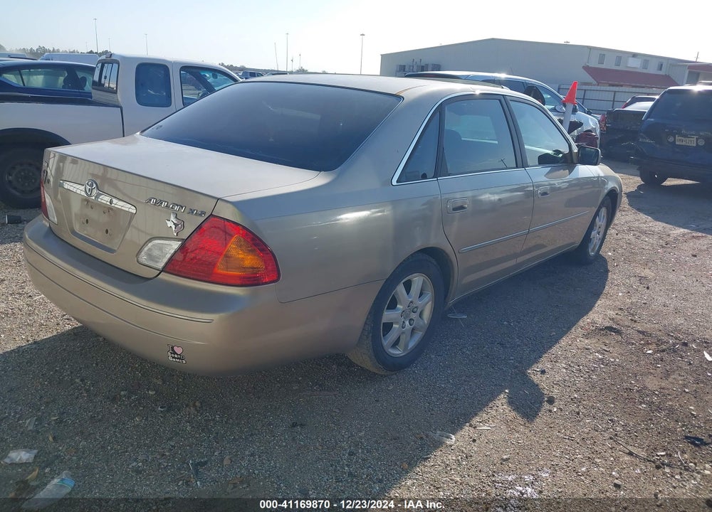 2000 TOYOTA AVALON XLS VIN: 4T1BF28B1YU053069