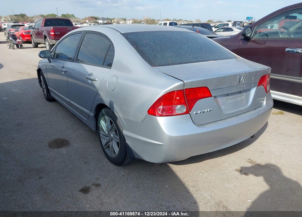 2007 HONDA CIVIC LX VIN: 1HGFA16567L062674