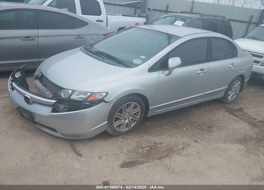2007 HONDA CIVIC LX VIN: 1HGFA16567L062674