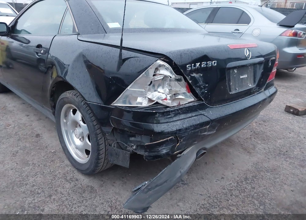 1999 MERCEDES-BENZ SLK 230 KOMPRESSOR VIN: WDBKK47F5XF086268