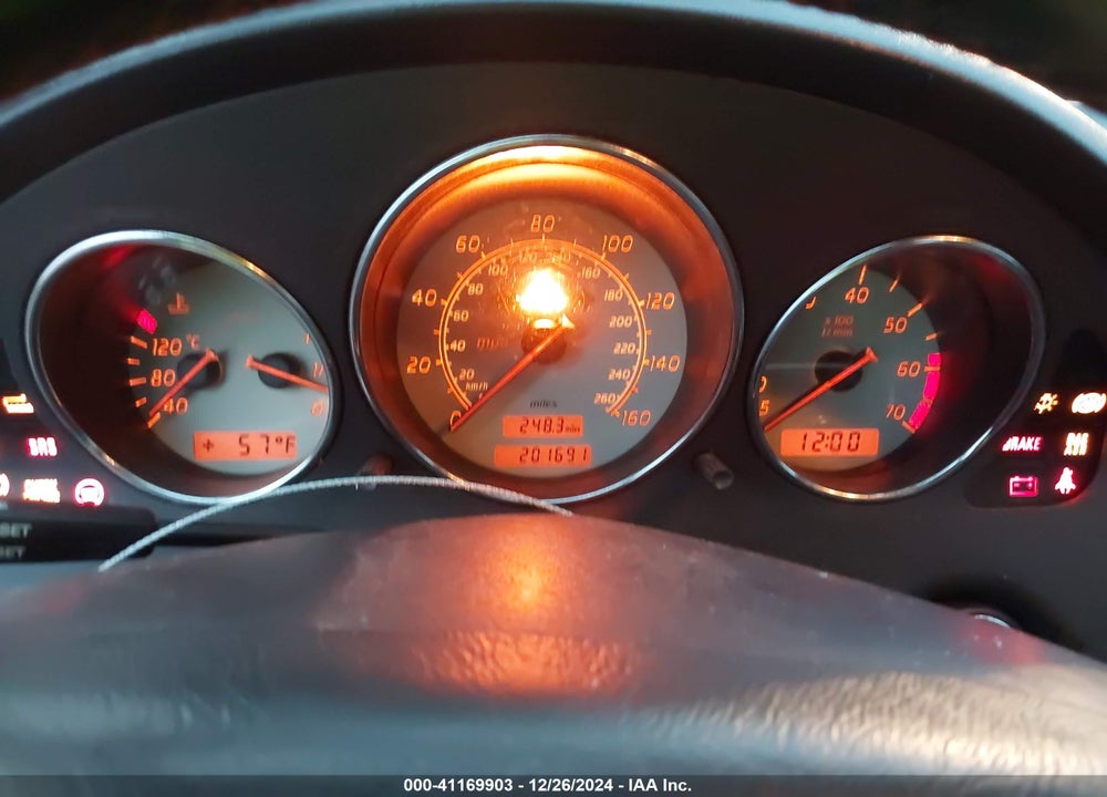 1999 MERCEDES-BENZ SLK 230 KOMPRESSOR VIN: WDBKK47F5XF086268