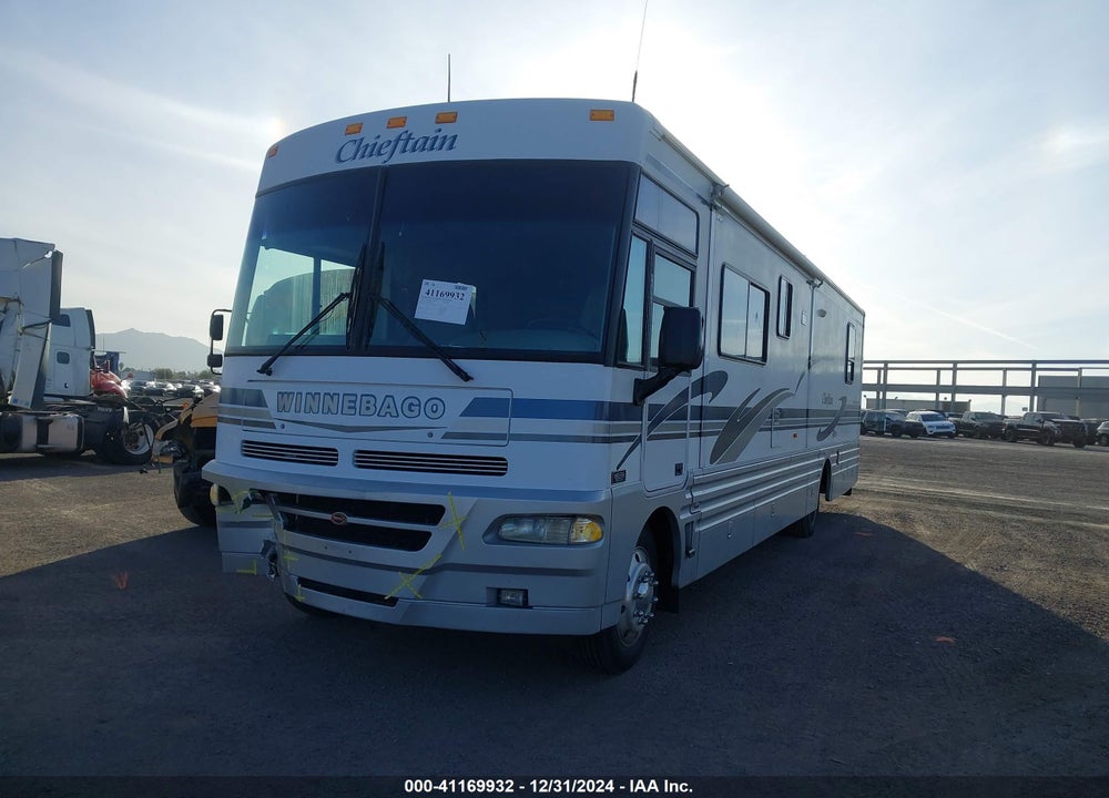 1998 FREIGHTLINER CHASSIS X LINE MOTOR HOME VIN: 4UZHXFBC4WC914733