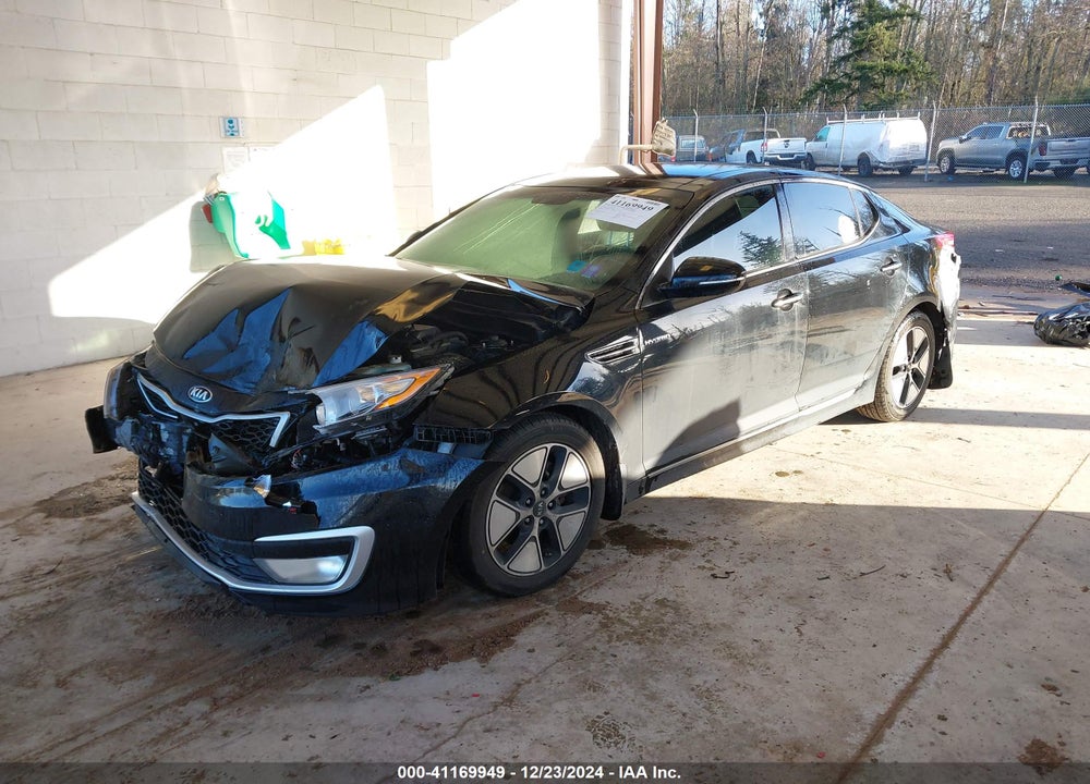 2013 KIA OPTIMA HYBRID EX VIN: KNAGM4AD7D5049679