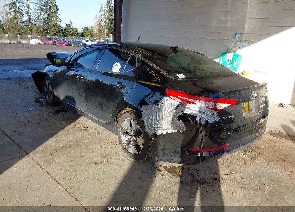 2013 KIA OPTIMA HYBRID EX VIN: KNAGM4AD7D5049679