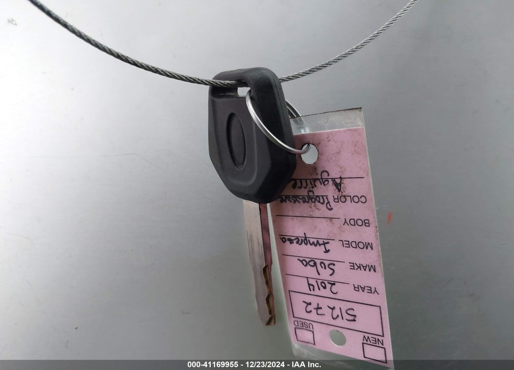 2014 SUBARU IMPREZA WRX VIN: JF1GV7E61EG007839