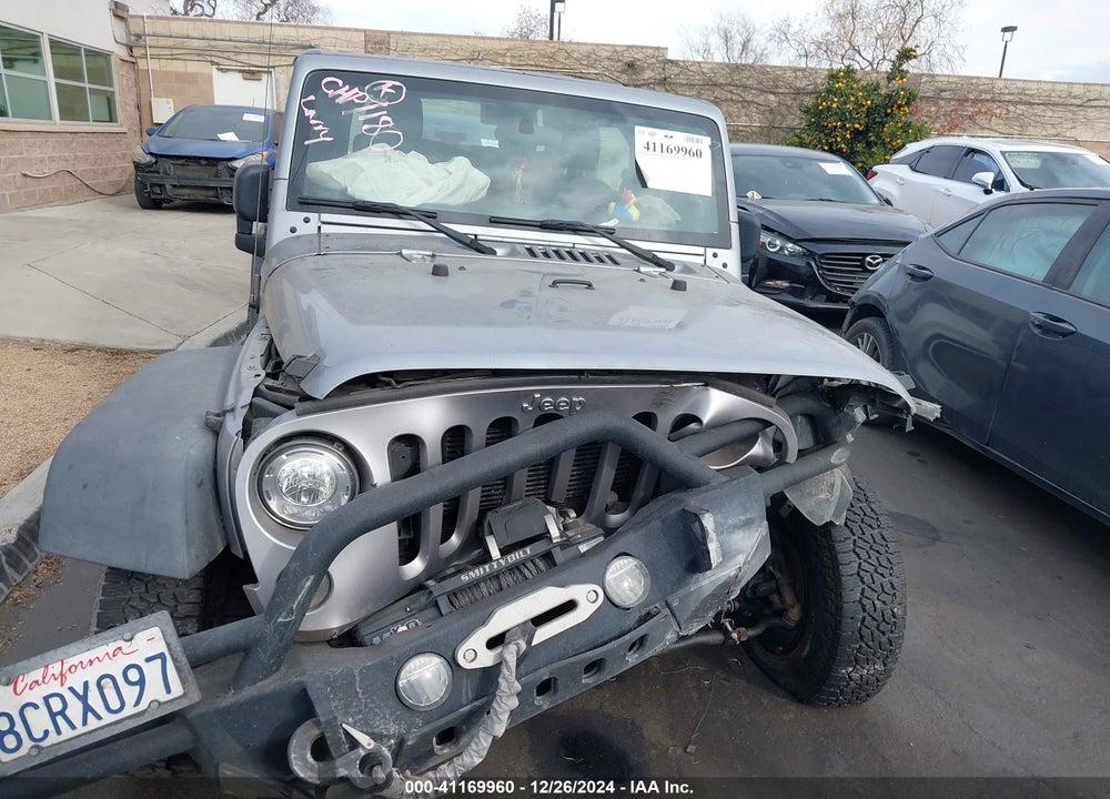 2018 JEEP WRANGLER JK SPORT 4X4 VIN: 1C4AJWAG8JL861054