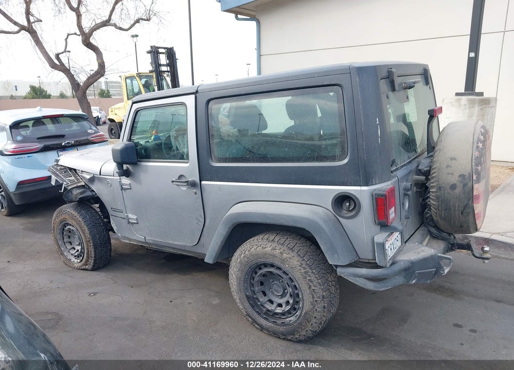 2018 JEEP WRANGLER JK SPORT 4X4 VIN: 1C4AJWAG8JL861054