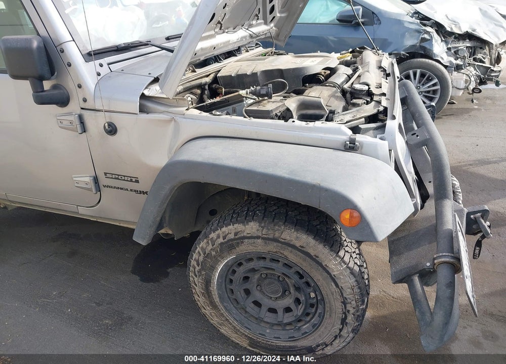2018 JEEP WRANGLER JK SPORT 4X4 VIN: 1C4AJWAG8JL861054