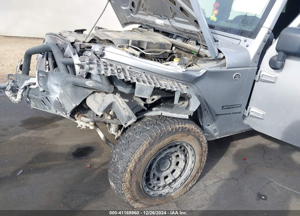 2018 JEEP WRANGLER JK SPORT 4X4 VIN: 1C4AJWAG8JL861054