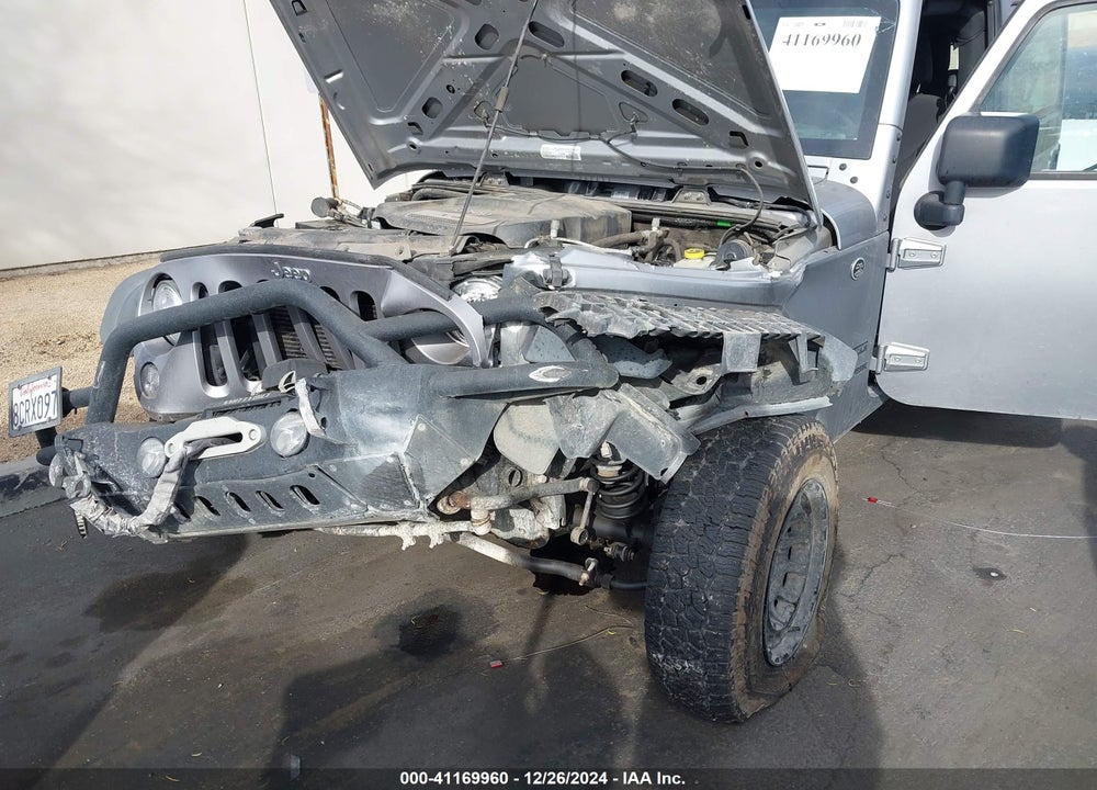 2018 JEEP WRANGLER JK SPORT 4X4 VIN: 1C4AJWAG8JL861054