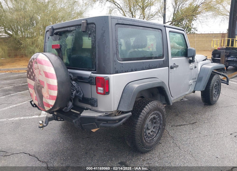 2018 JEEP WRANGLER JK SPORT 4X4 VIN: 1C4AJWAG8JL861054