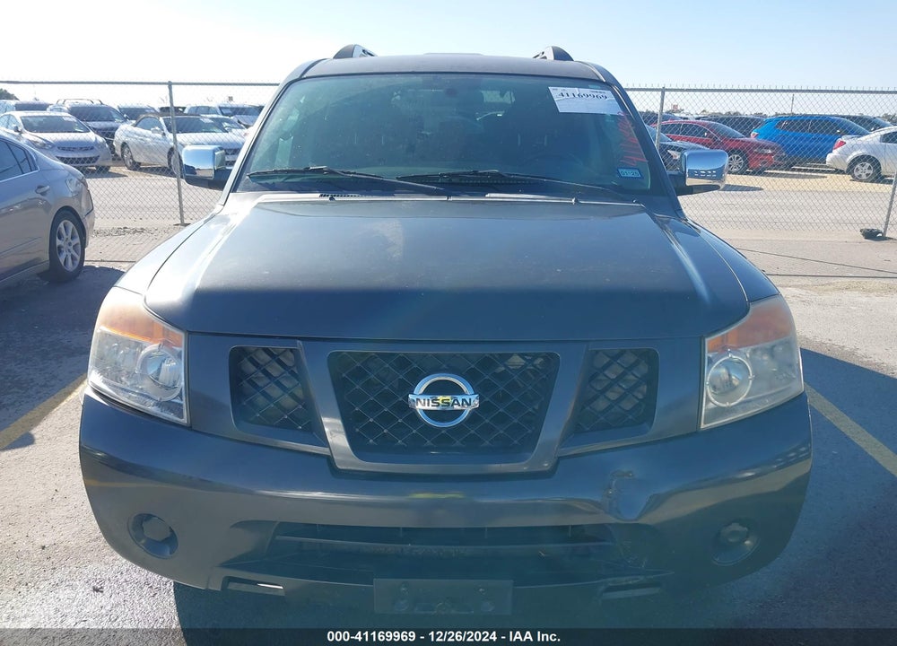 2012 NISSAN ARMADA SV VIN: 5N1BA0ND2CN617095