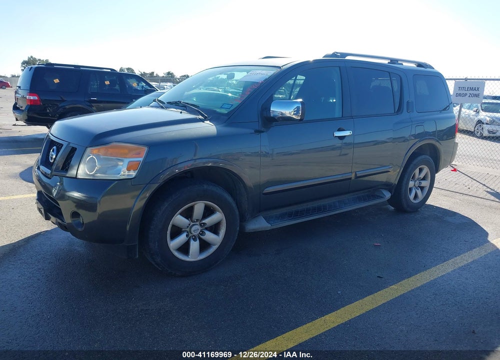 2012 NISSAN ARMADA SV VIN: 5N1BA0ND2CN617095
