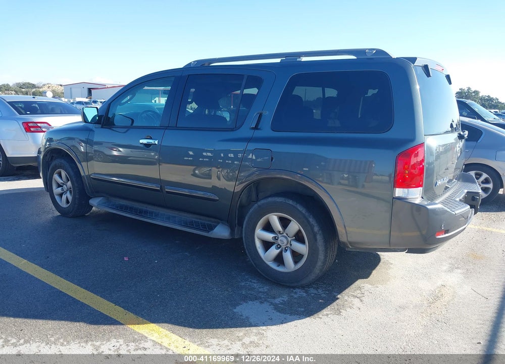 2012 NISSAN ARMADA SV VIN: 5N1BA0ND2CN617095