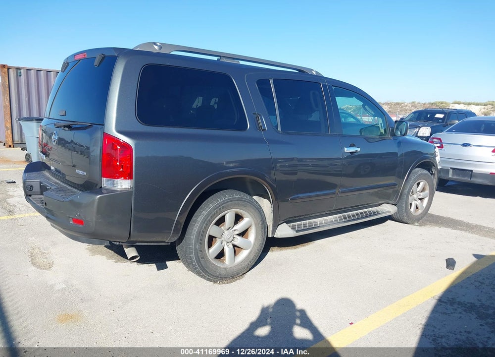 2012 NISSAN ARMADA SV VIN: 5N1BA0ND2CN617095
