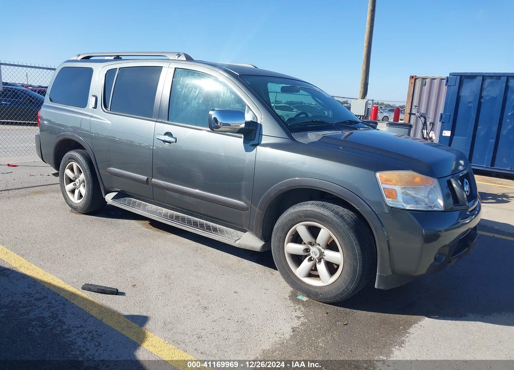2012 NISSAN ARMADA SV VIN: 5N1BA0ND2CN617095