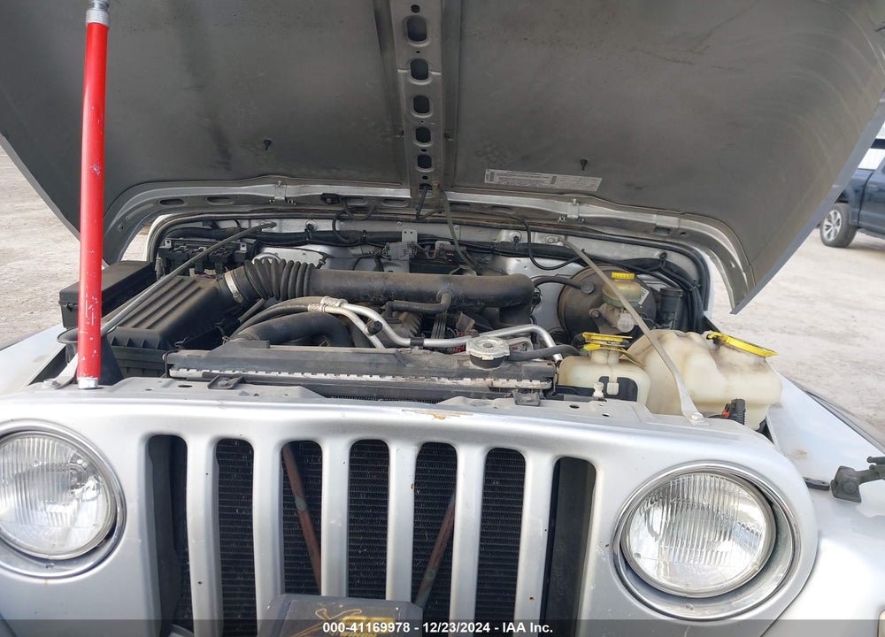 2003 JEEP WRANGLER X VIN: 1J4FA39S23P344562