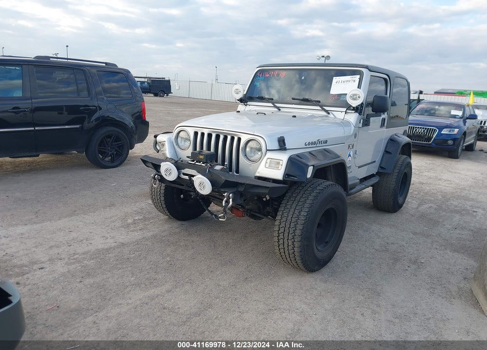 2003 JEEP WRANGLER X VIN: 1J4FA39S23P344562