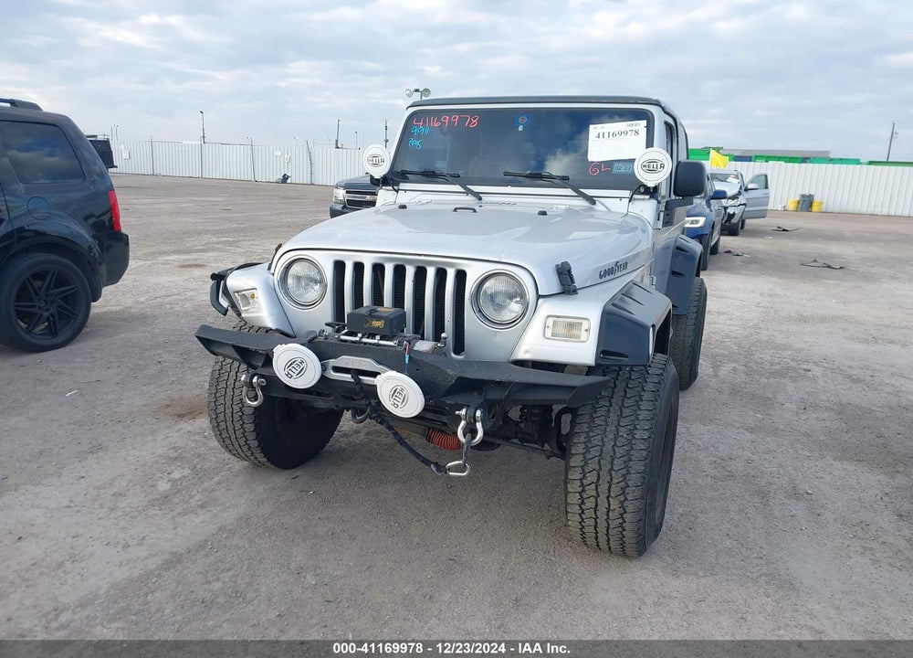 2003 JEEP WRANGLER X VIN: 1J4FA39S23P344562