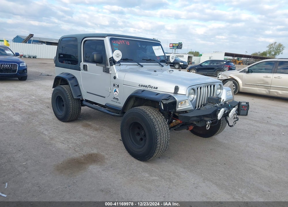 2003 JEEP WRANGLER X VIN: 1J4FA39S23P344562