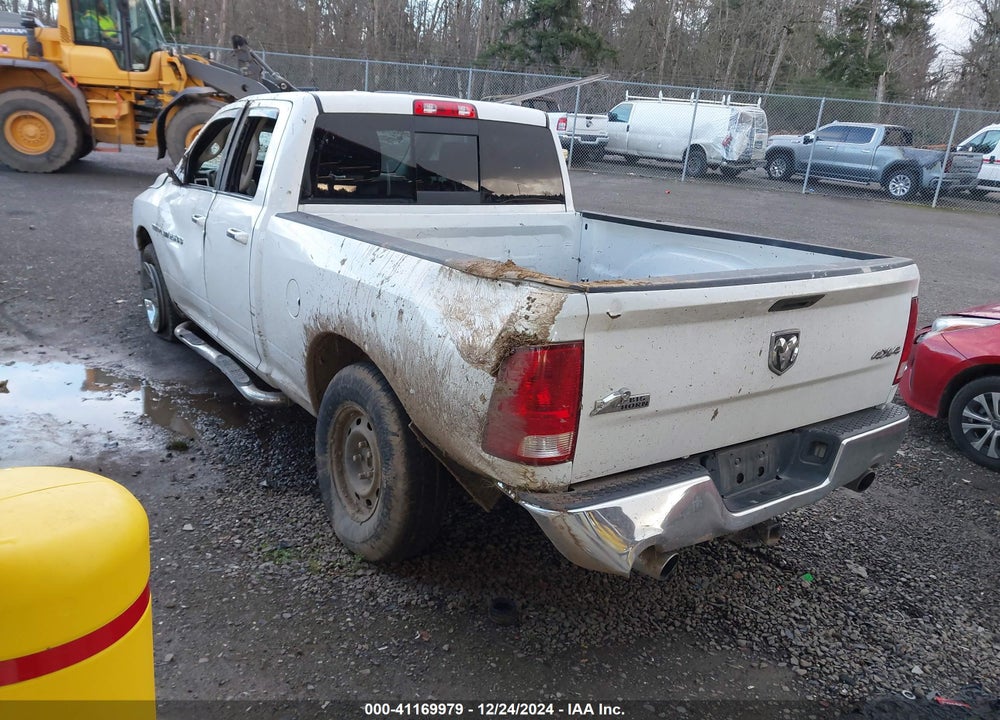 2012 RAM 1500 SLT VIN: 1C6RD7GT3CS148776