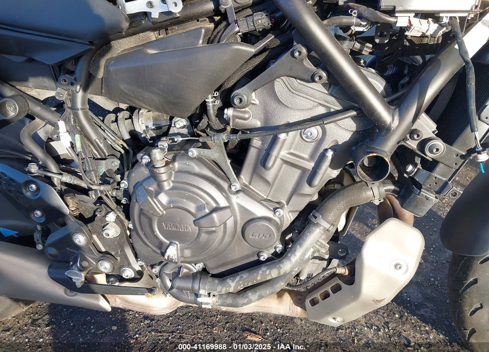 2022 YAMAHA MT07 C VIN: JYARM32Y2NA001227