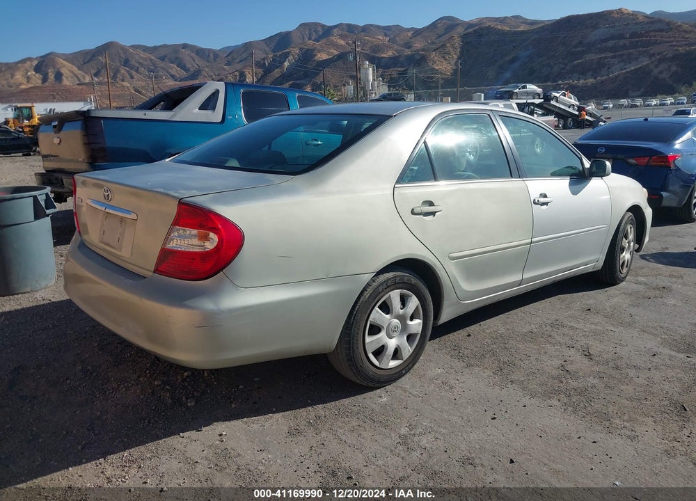 2004 TOYOTA CAMRY LE VIN: 4T1BE32K84U363473
