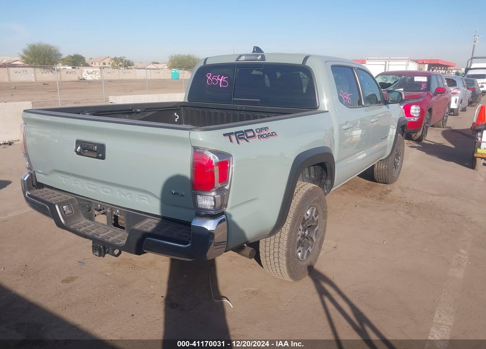 2023 TOYOTA TACOMA TRD OFF ROAD VIN: 3TYAZ5CN1PT038718