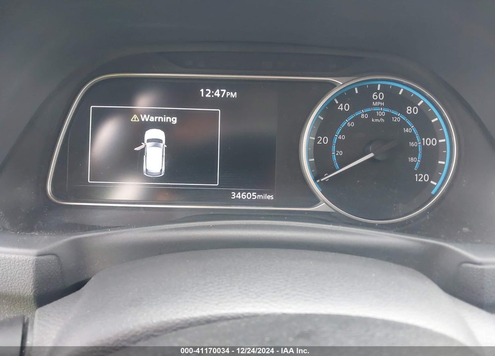 2021 NISSAN LEAF SV PLUS 62 KWH VIN: 1N4BZ1CV4MC555216