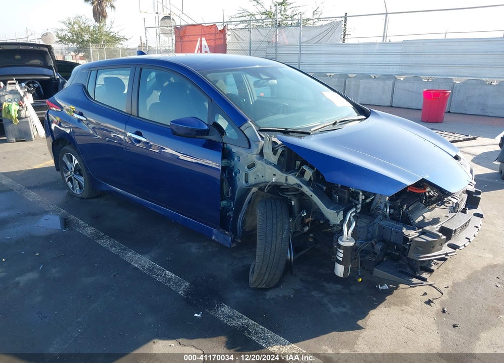 2021 NISSAN LEAF SV PLUS 62 KWH VIN: 1N4BZ1CV4MC555216