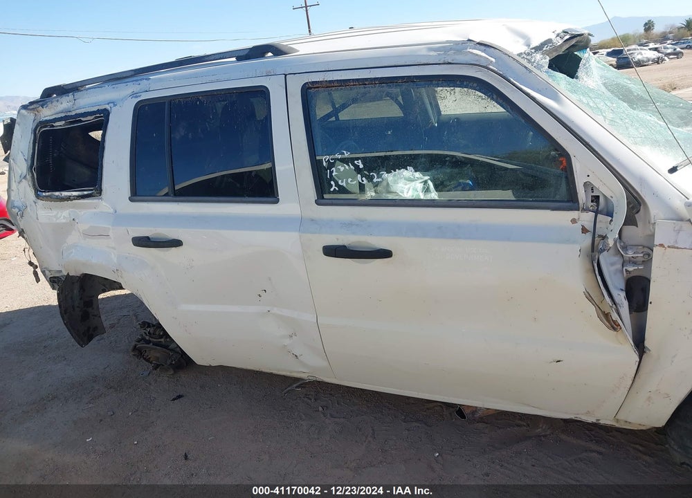 2009 JEEP PATRIOT SPORT VIN: 1J4FF28B89D250127