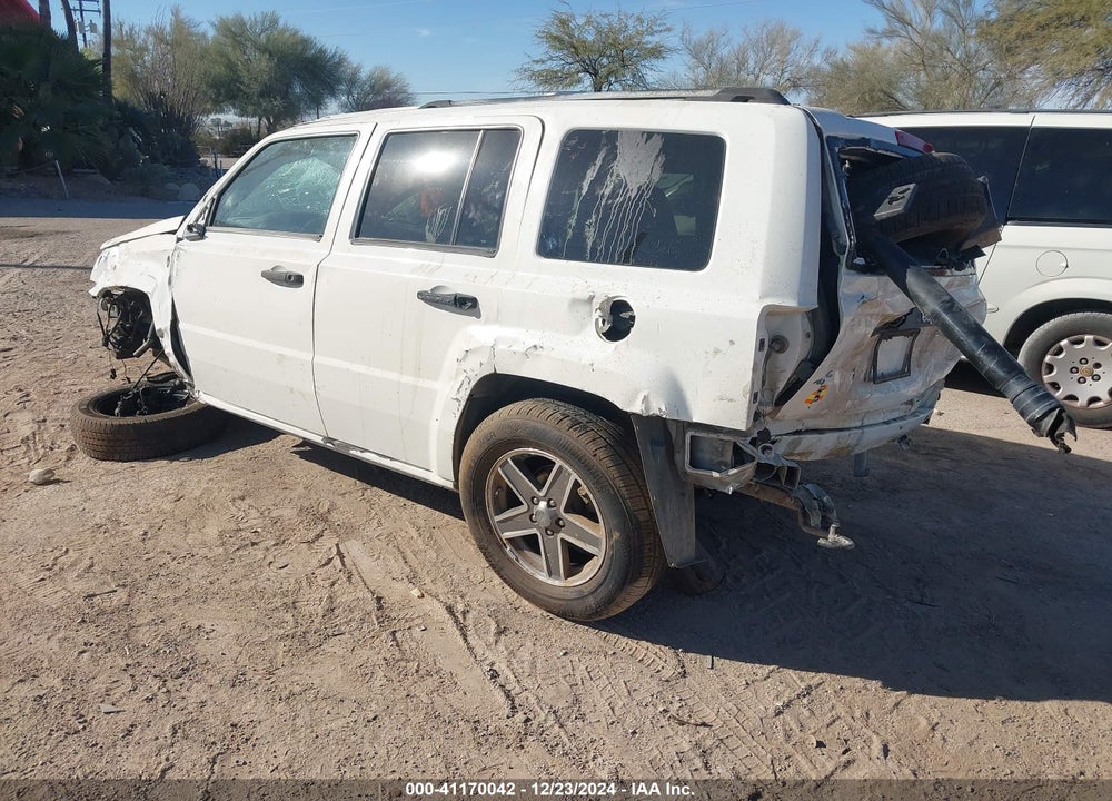 2009 JEEP PATRIOT SPORT VIN: 1J4FF28B89D250127