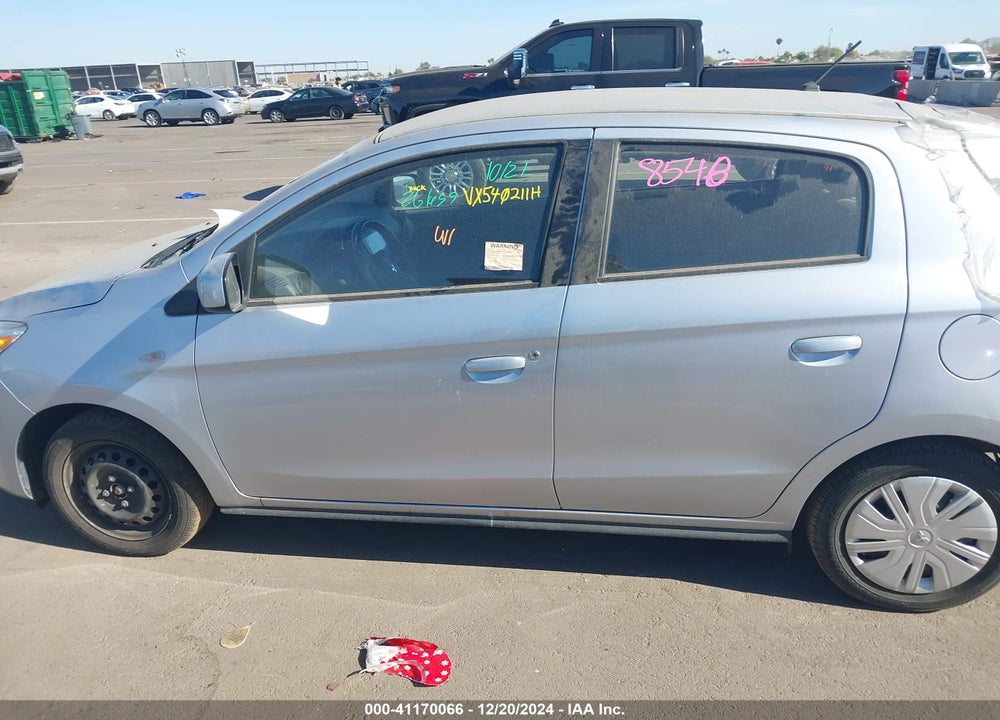 2021 MITSUBISHI MIRAGE CARBONITE EDITION/ES/LE VIN: ML32AUHJXMH006098