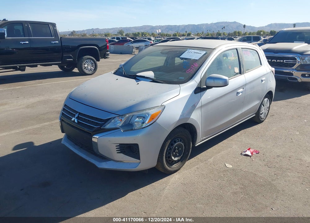 2021 MITSUBISHI MIRAGE CARBONITE EDITION/ES/LE VIN: ML32AUHJXMH006098