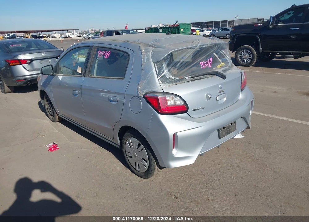 2021 MITSUBISHI MIRAGE CARBONITE EDITION/ES/LE VIN: ML32AUHJXMH006098