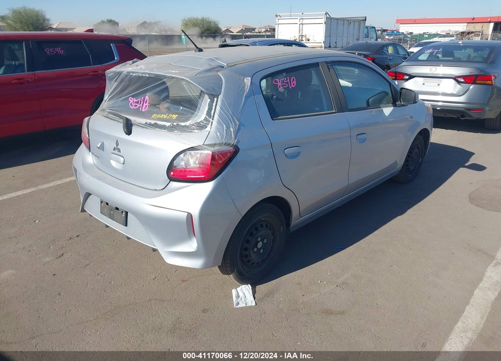 2021 MITSUBISHI MIRAGE CARBONITE EDITION/ES/LE VIN: ML32AUHJXMH006098