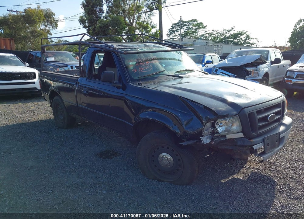 2004 FORD RANGER XL/XLT VIN: 1FTYR10D44PB58968