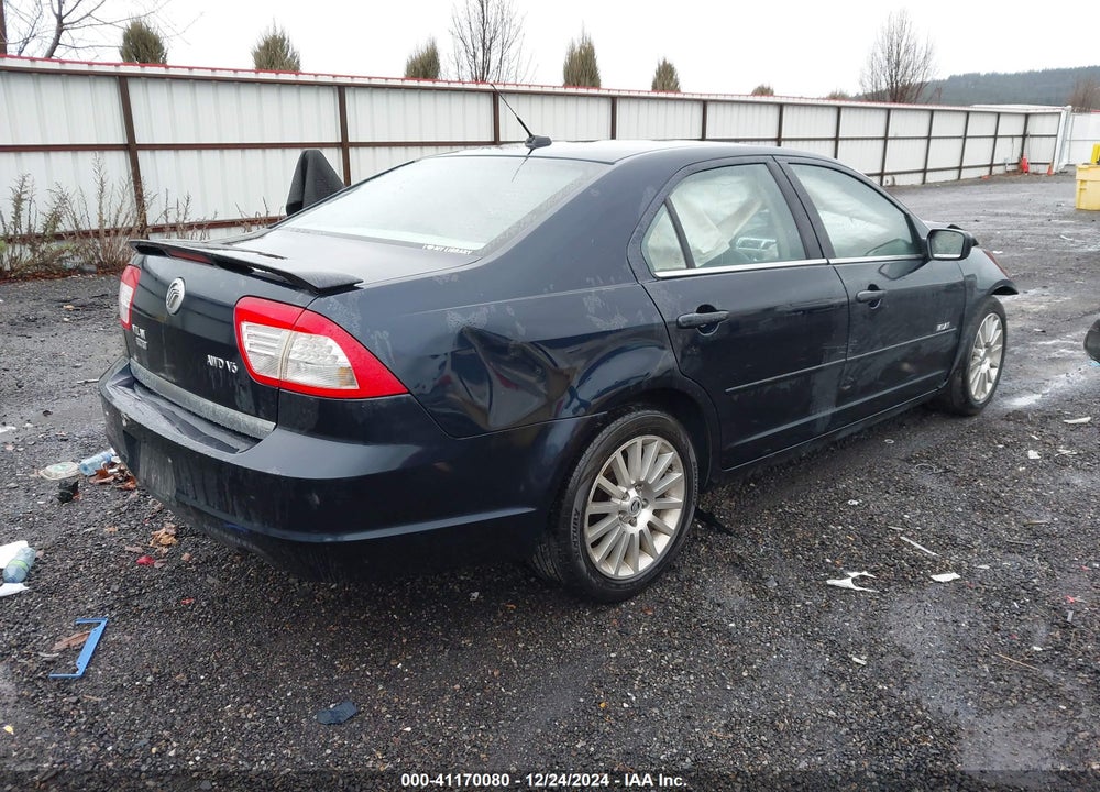 2008 MERCURY MILAN V6 PREMIER VIN: 3MEHM02118R604745